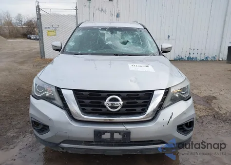 2018 Nissan Pathfinder Sv z USA, uszkodzony, nr VIN 5N1DR2MM5JC637204